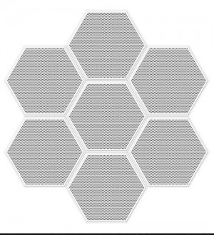 Trần Clip- in  Hexagon